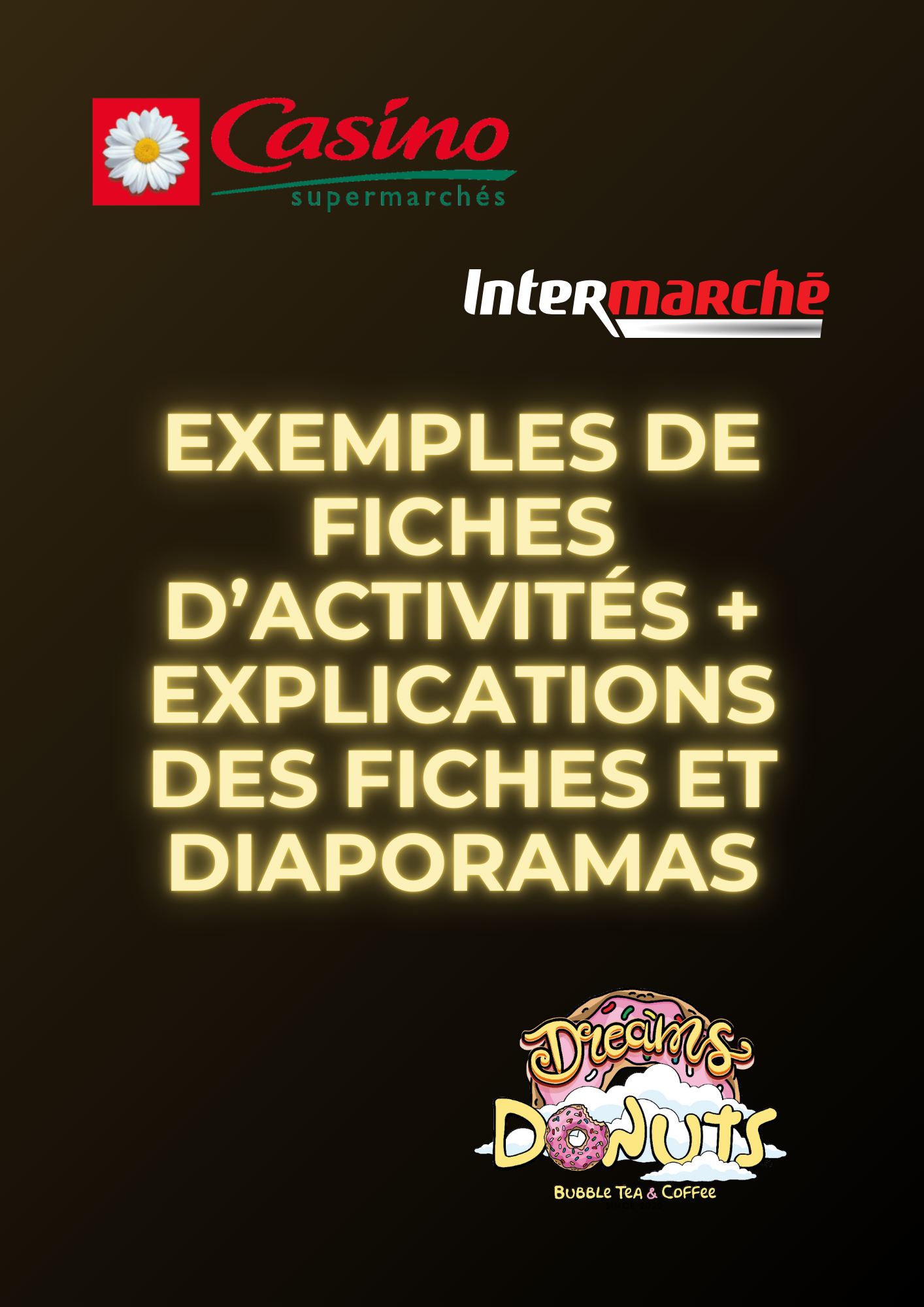 Exemples de fiches d'activités et comptes rendus en ADOC/DRCV + Explication des fiches