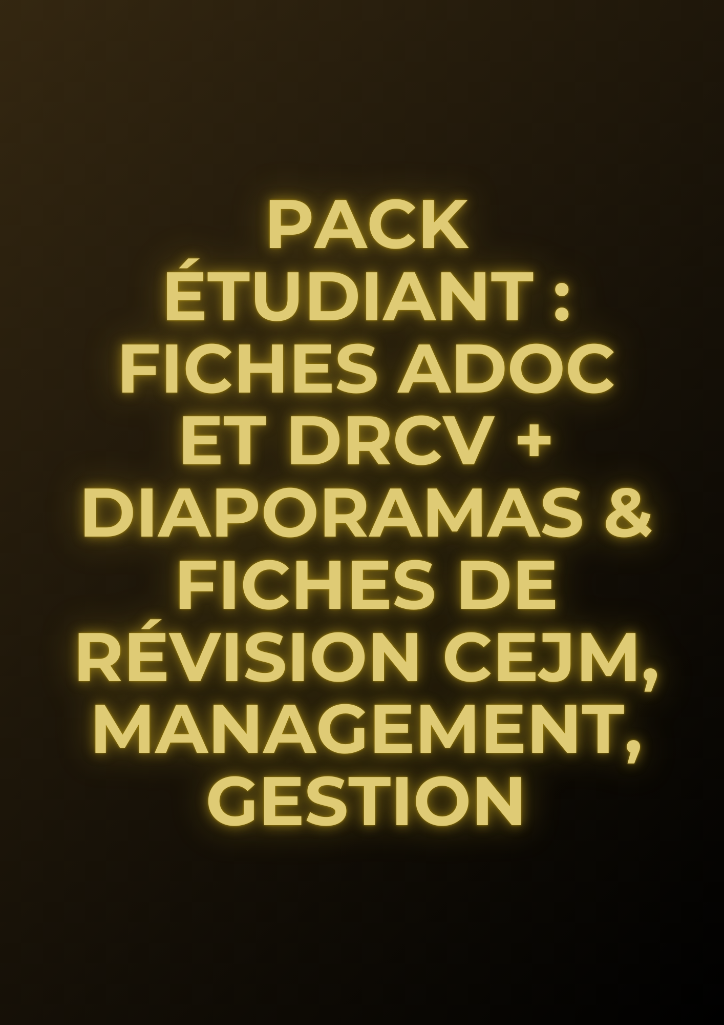 OFFRE RENTRÉE : Pack étudiant : Fiches d'activités & diaporamas E41, E42 + Fiches de révision Management, gestion et CEJM